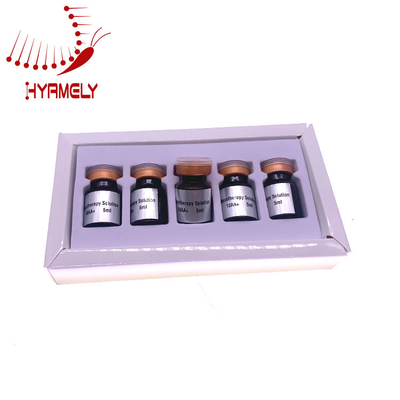di 5ml pacchetto unisex acido ialuronico del siero collegato incrocio non Mesotherapy di 5vials in una scatola