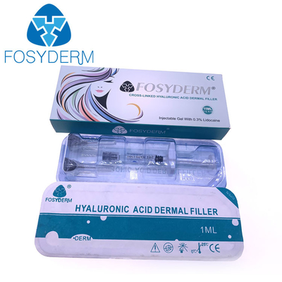 Iniezione più grassoccia acida ialuronica delle labbra cutanee del riempitore di Fosyderm 1ml Derm