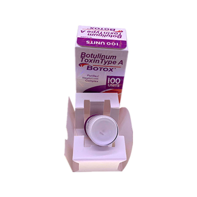 Tipo dell'unità di Allergan Botox 100 una tossina botulinica antinvecchiamento di uso del fronte dell'anti grinza